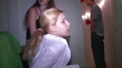 Dejlig Bande-bang af en pornofilm ældre kvinder lummer kvinde i fiskenet